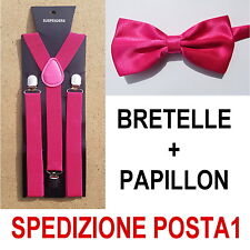Bretelle papillon uomo usato  Italia