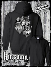Wolves portrait moon for sale  Saginaw