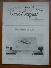 1932 chronique breguet d'occasion  Expédié en Belgium