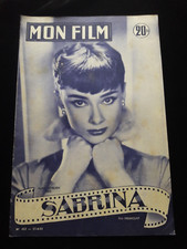 Używany, MON FILM N°453 04/1955 AUDREY HEPBURN DANS SABRINA CINEMA 791 na sprzedaż  Wysyłka do Poland