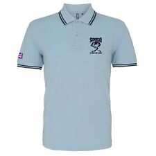 Camisa polo masculina com ponta Skin Head A Way Of Life com logotipo bordado. Dois tons, usado comprar usado  Enviando para Brazil