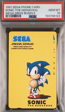 PSA 10 Sonic The Hedgehog 1991 cartão telefônico Sega Mega Drive japonês NTT comprar usado  Enviando para Brazil