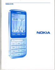 Nokia C3-01, orig. Bedienungsanleitung 2010, usado comprar usado  Enviando para Brazil