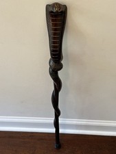 Hand carved cobra for sale  Waynesboro