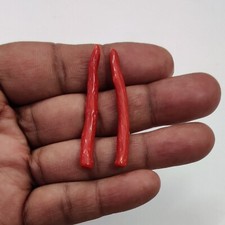 Usado, Chifre de coral vermelho mediterrâneo pedra preciosa natural coral italiano polido áspero comprar usado  Enviando para Brazil