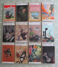 AGATHA CHRISTIE VINTAGE FONTANA PAPERBACK COLLECTION / JOB LOT X 12, usado comprar usado  Enviando para Brazil