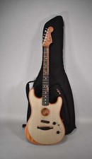 2019 Fender American Acoustasonic Stratocaster Transparente Azul Sônico com Bolsa comprar usado  Enviando para Brazil