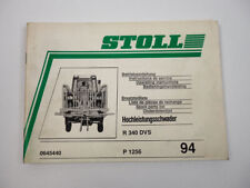 Stoll r340dvs schwader usato  Spedire a Italy