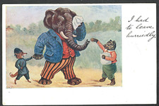 Louis wain elephant for sale  BASINGSTOKE