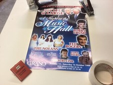 1999 theatre poster for sale  MANCHESTER