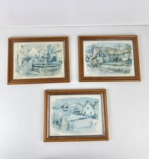 Lot tableaux aquarelle d'occasion  Benfeld