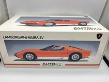 Usado, Carro miniatura Autoart Lamborghini Miura Sv escala 1/18 laranja comprar usado  Enviando para Brazil