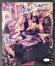 Janis Joplin assinado famoso 8X10 Big Brother Gurley Andrew Albin Getz JSA comprar usado  Enviando para Brazil