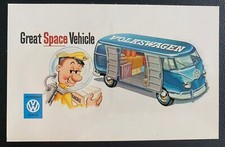 Cartão postal foto publicitária Volkswagen Space Vehicle Van em perfeito estado EUA comprar usado  Enviando para Brazil