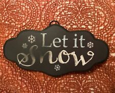 Let snow sign for sale  Grass Valley