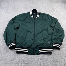 Jaqueta Abercrombie Fitch Masculina Grande Verde Bombardeiro Varsity Acolchoada Forrada Zíper Completo, usado comprar usado Jaqueta Abercrombie Fitch Masculina Grande Verde Bombardeiro Varsity Acolchoada Forrada Zíper Completo, usado comprar usado  Enviando para Brazil