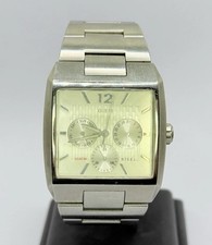 Guess Watch 195186G1 relógio cronógrafo masculino – mostrador retangular, data (funcionando) comprar usado  Enviando para Brazil