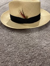 Panama straw hat d'occasion  Expédié en Belgium
