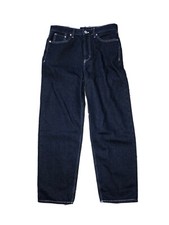 Dunkele jeans weißem gebraucht kaufen  Bremen