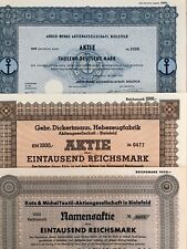 Bielefeld historische aktien gebraucht kaufen  Bielefeld