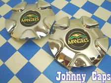 Tampas de centro de roda personalizadas Mangels Wheels Chrome #PDAC-7664 15" (2)   comprar usado  Enviando para Brazil