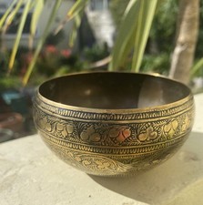 Indian brass bowl. for sale  PORTSMOUTH