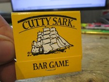CAPA MATCHBOOK S25 combina jogo de bar Cutty Sark uísque Lucky Match Scotch Stick, usado comprar usado  Enviando para Brazil