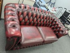 Oxblood red leather for sale  ROCHDALE