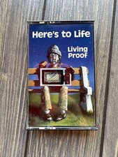 Vintage Living Proof Heres To Life Chrome Cassette Tape 1986, usado comprar usado  Enviando para Brazil