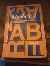 Algebra john saxon for sale  Machias