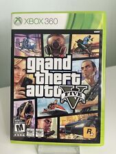 Grand Theft Auto V 5 Five XBOX 360 2 discos estojo mapa manual completo videogame, usado comprar usado  Enviando para Brazil