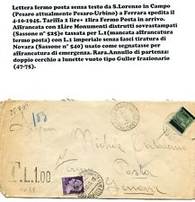 V016 lettera fermo usato  Fontanellato