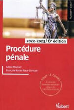 Procédure pénale 2022 d'occasion  Bubry
