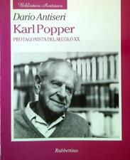Karl popper. protagonista usato  Italia