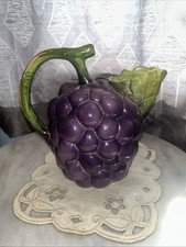 ceramic pitcher grape for sale ceramic pitcher grape for sale Early
