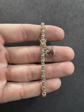 diamond ruby bracelet for sale  Puyallup
