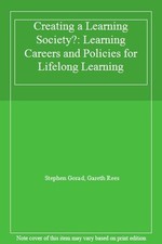 Creating learning society for sale  UK