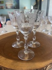 Set vintage etched for sale  La Mesa