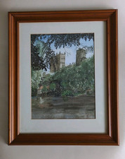 Framed watercolour print for sale  YORK