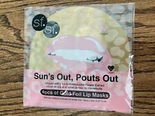 Nueva máscara labial SF Glow Sun's Out, Pouts Out 4 piezas lámina dorada 8 ml (0,27 fl oz) X4 segunda mano  Embacar hacia Mexico