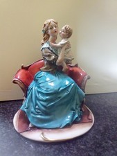 Statuina capodimonte donna usato  Carrara