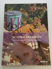 Scatole decorate decorare usato  Santena