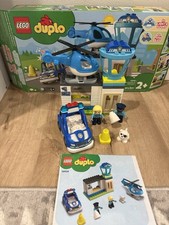 Lego Duplo 10959 Delegacia de Polícia e Helicóptero Conjunto Aposentado Completo com Manual comprar usado  Enviando para Brazil