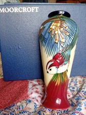 Boxed tall moorcroft for sale  BRIDPORT