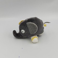 Doudou éléphant noir d'occasion  Le Portel