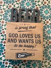 Beer proof god for sale  ILFORD