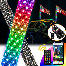 Usado, 2 pés luz de chicote RGB gordura + fio plug & play para barramento Polaris RZR Turbo R/R 4 pulsos comprar usado  Enviando para Brazil