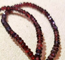 Facettierte granat kette gebraucht kaufen  Heiligenhaus