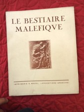 Bestiaire maléfique 1938 d'occasion  Paris V