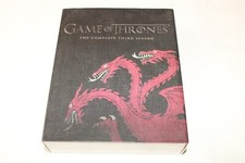 GAME OF THRONES - The Complete Third 3 Three Season W/ Dragon Slipcover DVD, usado comprar usado  Enviando para Brazil